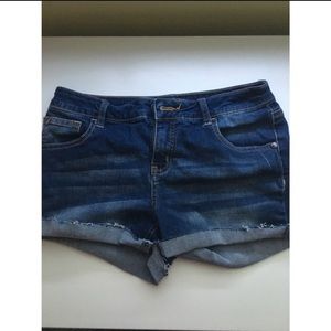 Justice jean shorts